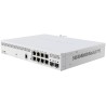 MikroTik verwalteter Switch CSS610-8P-2S+IN 8x GbE PoE+, 2x 10Gb SFP+, SwOS, Netzteil (PoE-Budget 140 W)