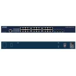 Planet SGS-6310-24T4X L3 switch, 24x1Gb, 4x10Gb SFP+, HW/IP stack, VSF/Cluster
