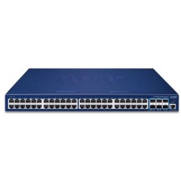 Planet SGS-6310-48T6X L3 switch, 48x1Gb, 6x10Gb SFP+, HW/IP stack, VSF/Cluster