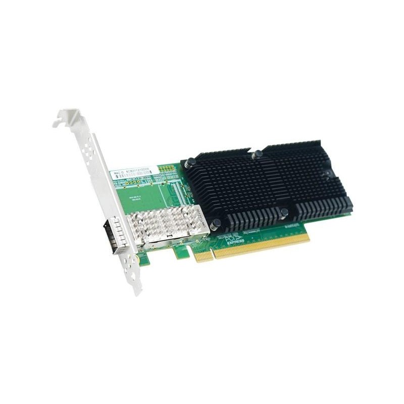 XtendLan PCI-E síťová karta, 1x 100Gbps QSFP28, Intel E810, PCI-E x16