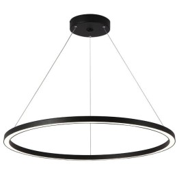 IMMAX NEO FINO SMART závěsné svítidlo 1 kruh, 80cm, 60W, černé, Zigbee 3.0, TUYA