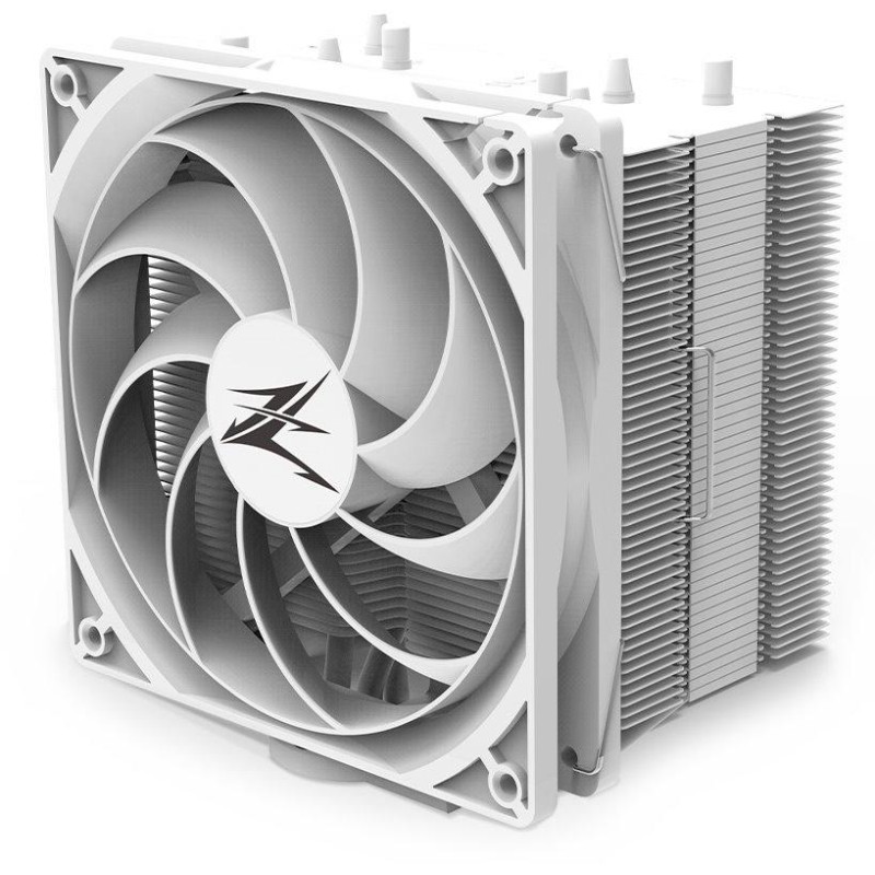 Zalman chladič CPU CNPS10X Performa White / 135mm ventilátor / 4x heatpipe / PWM / výška 155mm / pro AMD i Intel / bílý
