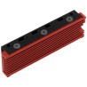 AXAGON aluminum passive cooler for M.2 SSD / CLR-M2 / 2280 / cooler height 12mm