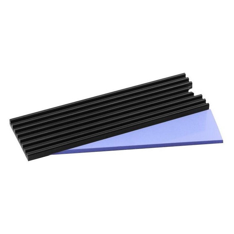 AXAGON hliníkový pasivní chladič pro M.2 SSD / CLR-M2L3 / 2280 / výška chladiče 3mm