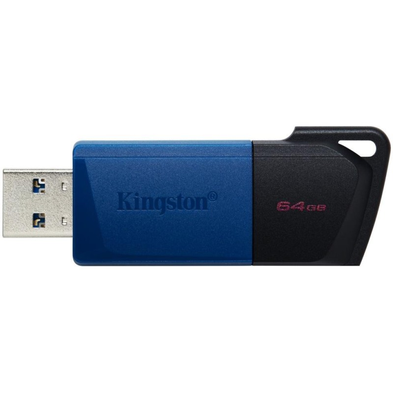 KINGSTON DataTraveler EXODIA M 64GB / USB 3.2 Gen1 / černá + modrá