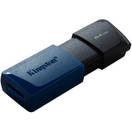 KINGSTON DataTraveler EXODIA M 64GB / USB 3.2 Gen1 / černá + modrá