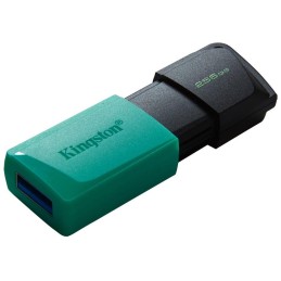 KINGSTON DataTraveler EXODIA M 256GB / USB 3.2 Gen1 / černá + tyrkysová