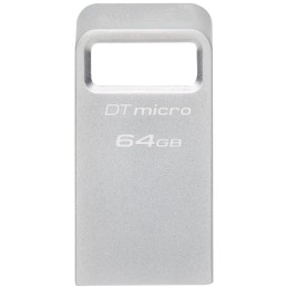 KINGSTON DataTraveler MICRO 64GB / USB 3.2 / kovové tělo