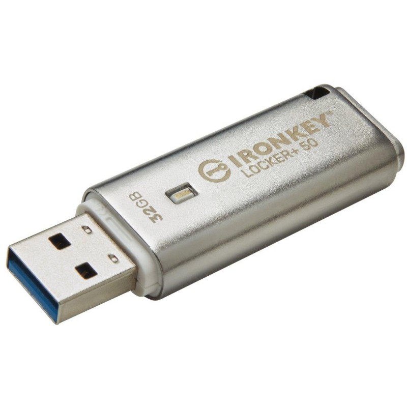 KINGSTON IronKey Locker+ 50  32GB / USB 3.2 / Šifrování XTS-AES