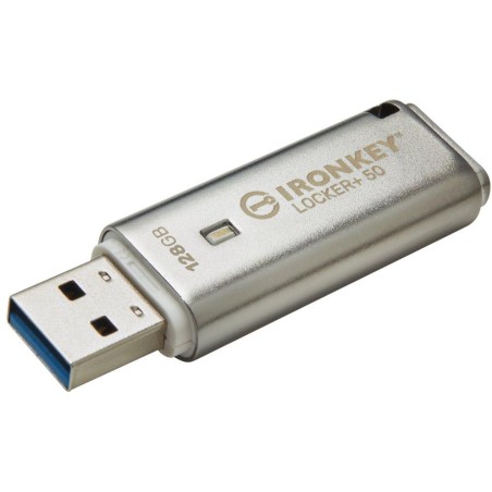 KINGSTON IronKey Locker+ 50  128GB / USB 3.2 / Šifrování XTS-AES