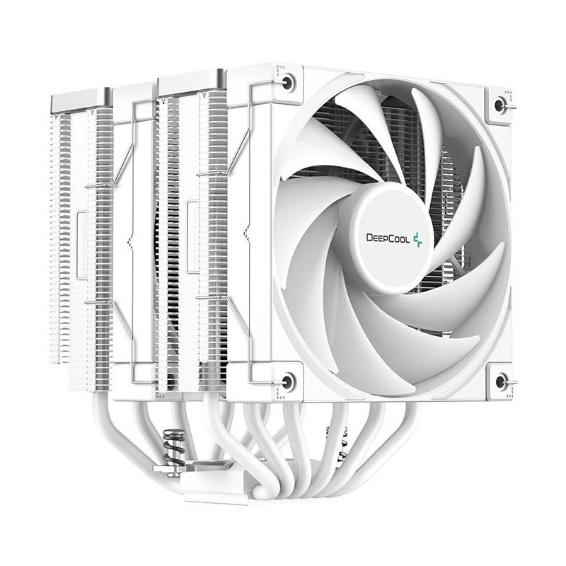 DEEPCOOL chladič AK620 / 2x120mm fan / 6x heatpipes / pro Intel i AMD / bílý
