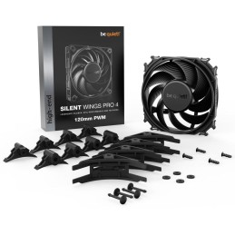Be quiet! / ventilátor Silent Wings PRO 4 / 120mm / PWM / 4-pin / 36,9dBA