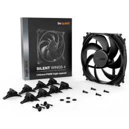 Be quiet! / ventilátor Silent Wings 4 high-speed / 140mm / PWM / 4-pin / 29,3dBA