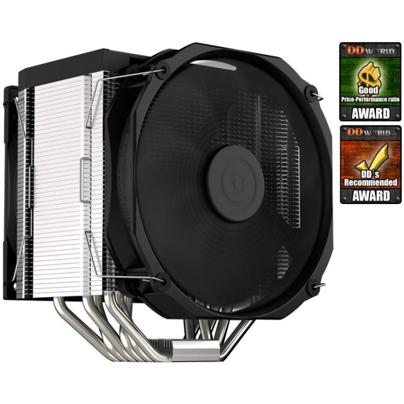 Endorfy chladič CPU Fortis 5 Dual Fan / 120mm + 140mm fan/ 6 heatpipes / PWM / pro Intel i AMD