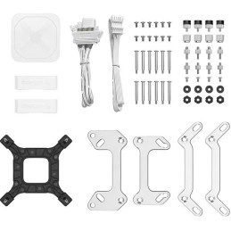 DEEPCOOL vodní chladič LS720 / 3x120 mm fan / ARGB / Intel i AMD / bílý