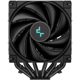 DEEPCOOL chladič AK620 Zero Dark / 2x120mm fan / 6x heatpipes / pro Intel i AMD/ komplet černý
