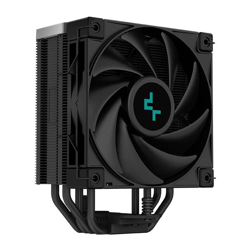 DEEPCOOL chladič AK400 Zero Dark / 120mm fan / 4x heatpipes / PWM / pro Intel i AMD / komplet černý
