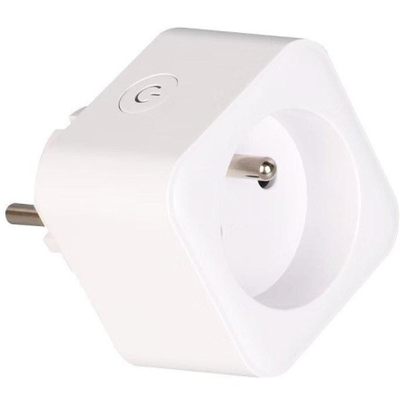 IMMAX NEO LITE SMART chytrá vnitřní zásuvka v2/ s kolíkem (typ E)/ Wi-Fi/ Google Assistant/ Amazon Alexa/ LIDL/ TUYA