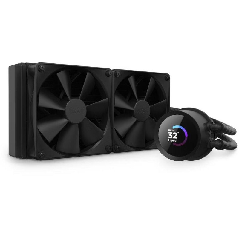 NZXT vodní chladič Kraken 240 / 2x120mm fan / 4-pin PWM / LCD disp. / 6 let
