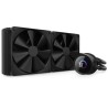 NZXT water cooler Kraken 280 / 2x140mm fan / 4-pin PWM / LCD disp. / 6 years