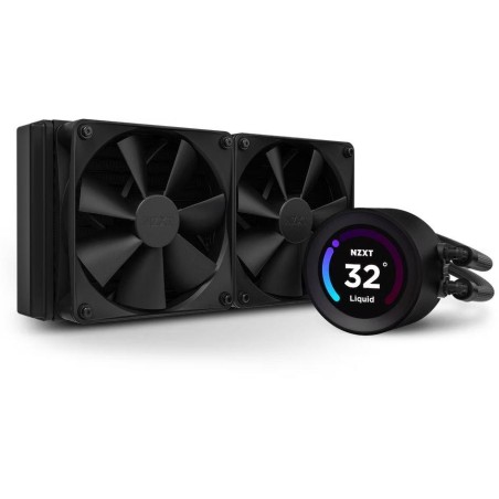 NZXT vodní chladič Kraken 240 ELITE / 2x120mm fan / 4-pin PWM / LCD disp. / 6 let