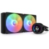 NZXT vodný chladič Kraken 280 ELITE RGB / 2x140mm RGB fan / 4-pin PWM / LCD disp. / 6 rokov