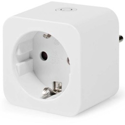 NEDIS Wi-Fi chytrá zásuvka/ měřič výkonu/ 16A/ typ F/ Android/ iOS/ Nedis® SmartLife/ bílá