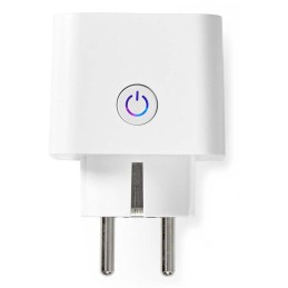 NEDIS Wi-Fi chytrá zásuvka/ měřič výkonu/ 16A/ typ F/ Android/ iOS/ Nedis® SmartLife/ bílá