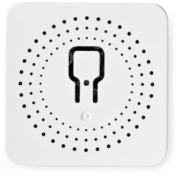 NEDIS Wi-Fi chytrý spínač pro světla/ spotřeba 3680 W/ připojení terminálu/ Android/ iOS/ Nedis® SmartLife/ bílý