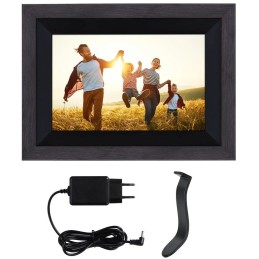 Rollei fotorámeček WiFi 105/ úhlopříčka 10.1"/ 8GB/ 1W/ Frameo APP/ Dřevo/ Černý