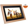 Rollei photo frame WiFi 105/ diagonal 10.1"/ 8GB/ 1W/ Frameo APP/ Wood/ Brown