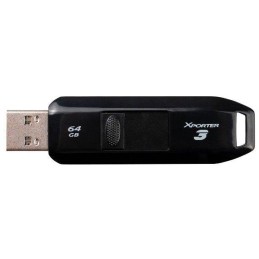 PATRIOT Xporter 3 64GB / USB 3.2 Gen 1 / vysouvací / plastová / černá