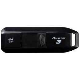 PATRIOT Xporter 3 64GB / USB 3.2 Gen 1 / vysouvací / plastová / černá