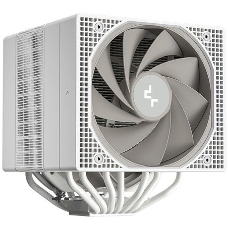 DEEPCOOL chladič CPU Assassin IV / dual tower / 120mm + 140mm fan / 7x tep. trubice /  Intel i AMD / bílý