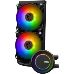 MSI vodní chladič CPU MAG CORELIQUID E240/ 2x 120mm ARGB fan/ podpora LGA1700