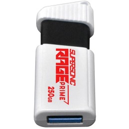 PATRIOT Supersonic Rage Prime / 250GB / USB 3.2 Gen 2 / bílá