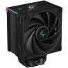 DEEPCOOL AK500S Digital-Kühler / schmaler / 120-mm-Lüfter / 5 Heatpipes / PWM / für Intel und AMD / schwarz
