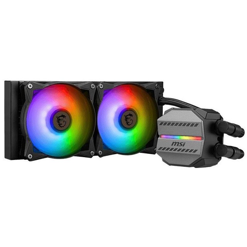 MSI vodní chladič CPU MAG CORELIQUID M240/ 2x 120mm ARGB fan/ podpora LGA1700
