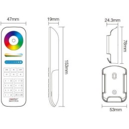 IMMAX univerzální dálkový ovladač MiBOXER 089Z, Zigbee 3.0, RGB+CCT, TUYA