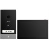 EZVIZ Smart Home Gegensprechanlage HP7/ WLAN/ 2K/ 7" Touch-Monitor/ Video-Türsprechanlage/ Funk-Türklingel/ IP65/ Schwarz-Silber