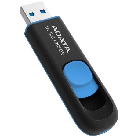 ADATA DashDrive UV128 256GB / USB 3.1 / černo-modrá