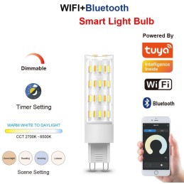 IMMAX NEO LITE SMART sada 3x žárovka LED G9 4W CCT teplá až studená bílá, stmivátelná, Wi-Fi, TUYA