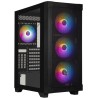 Obudowa BitFenix Graph ATX / 4x120 mm wentylator F-RGB / 2xUSB 3.0 / USB 2.0 / czarna