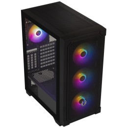 BitFenix skříň Graph ATX / 4x120 mm fan F-RGB / 2xUSB 3.0 / USB 2.0 / černá