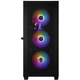 BitFenix skříň Graph ATX / 4x120 mm fan F-RGB / 2xUSB 3.0 / USB 2.0 / černá