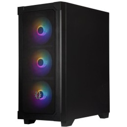 BitFenix skříň Graph ATX / 4x120 mm fan F-RGB / 2xUSB 3.0 / USB 2.0 / černá