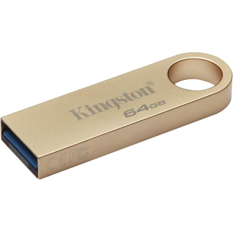KINGSTON DataTraveler SE9 G3 64GB / USB-A / USB 3.2 Gen1 / Kovové tělo