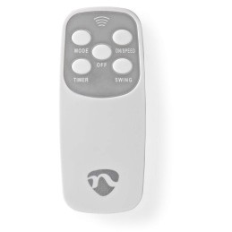 NEDIS Wi-Fi chytrý ventilátor/ stojanový/ velikost 40 cm/ výkon 60 W/ funkce osclilace/ Android/iOS/ bílý