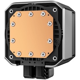 DEEPCOOL vodní chladič MYSTIQUE 360 / 3x120mm fan / dig. displej / Intel i AMD / černý