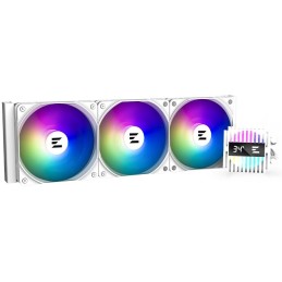 Zalman vodní chladič ALPHA2 A36 White / 3 x 120 mm / PWM / ARGB / bílý